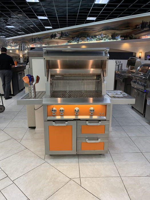 Hestan 36″ Double Drawer and Door Cart - GCR36 Hestan Dreamwood Living