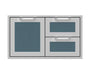 Hestan 36″ Marquise Double Drawer & Storage Door Combo - AGSDR36 Hestan Dreamwood Living