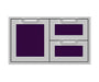Hestan 36″ Marquise Double Drawer & Storage Door Combo - AGSDR36 Hestan Dreamwood Living