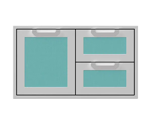Hestan 36″ Marquise Double Drawer & Storage Door Combo - AGSDR36 Hestan Dreamwood Living