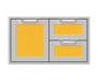 Hestan 36″ Marquise Double Drawer & Storage Door Combo - AGSDR36 Hestan Dreamwood Living