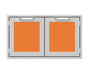 Hestan 36″ Outdoor Double Sealed Pantry - AGLP36 Hestan Dreamwood Living