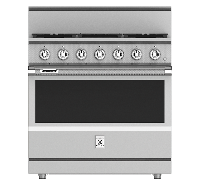 Hestan 36″ Range, 5 Burner, Dual Fuel - KRD365-NG-1 Hestan Dreamwood Living