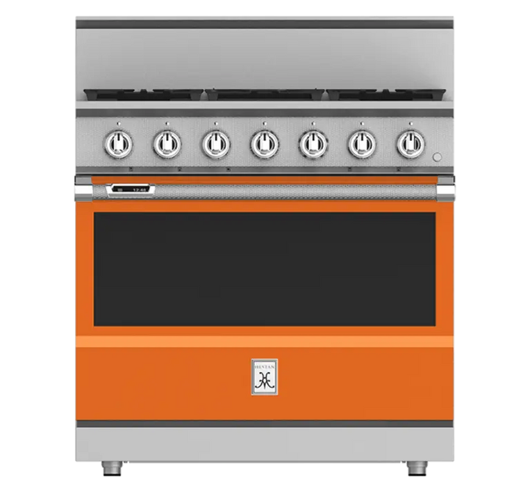 Hestan 36″ Range, 5 Burner, Dual Fuel - KRD365-NG-1 Hestan Dreamwood Living