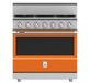 Hestan 36″ Range, 5 Burner, Dual Fuel - KRD365-NG-1 Hestan Dreamwood Living
