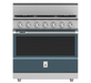 Hestan 36″ Range, 5 Burner, Dual Fuel - KRD365-NG-1 Hestan Dreamwood Living