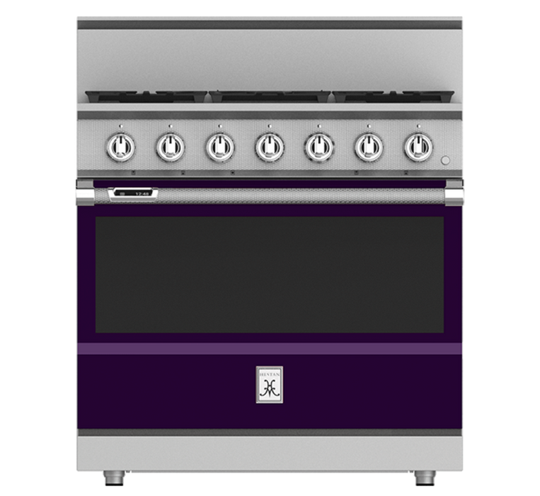 Hestan 36″ Range, 5 Burner, Dual Fuel - KRD365-NG-1 Hestan Dreamwood Living