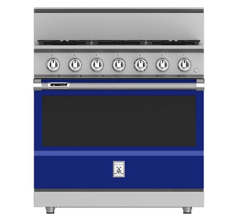 Hestan 36″ Range, 5 Burner, Dual Fuel - KRD365-NG-1 Hestan Dreamwood Living