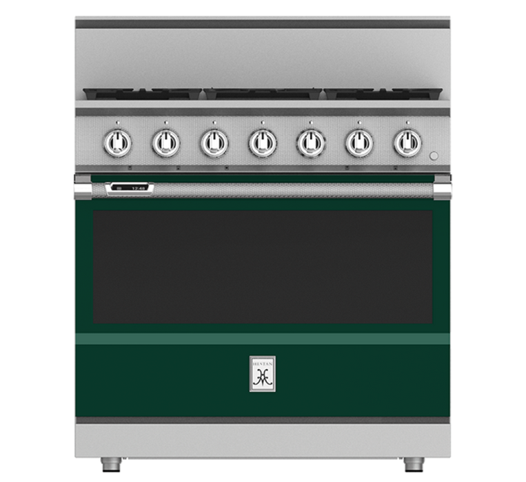 Hestan 36″ Range, 5 Burner, Dual Fuel - KRD365-NG-1 Hestan Dreamwood Living