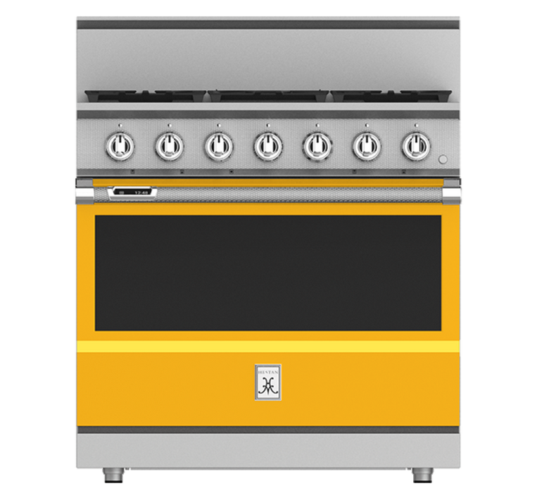 Hestan 36″ Range, 5 Burner, Dual Fuel - KRD365-NG-1 Hestan Dreamwood Living