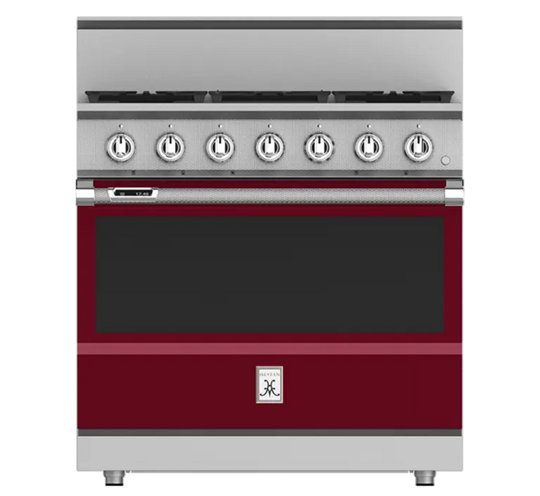 Hestan 36″ Range, 5 Burner, Dual Fuel - KRD365-NG-1 Hestan Dreamwood Living