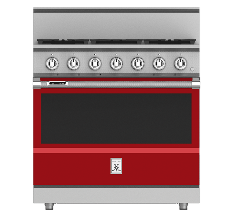 Hestan 36″ Range, 5 Burner, Dual Fuel - KRD365-NG-1 Hestan Dreamwood Living