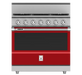 Hestan 36″ Range, 5 Burner, Dual Fuel - KRD365-NG-1 Hestan Dreamwood Living