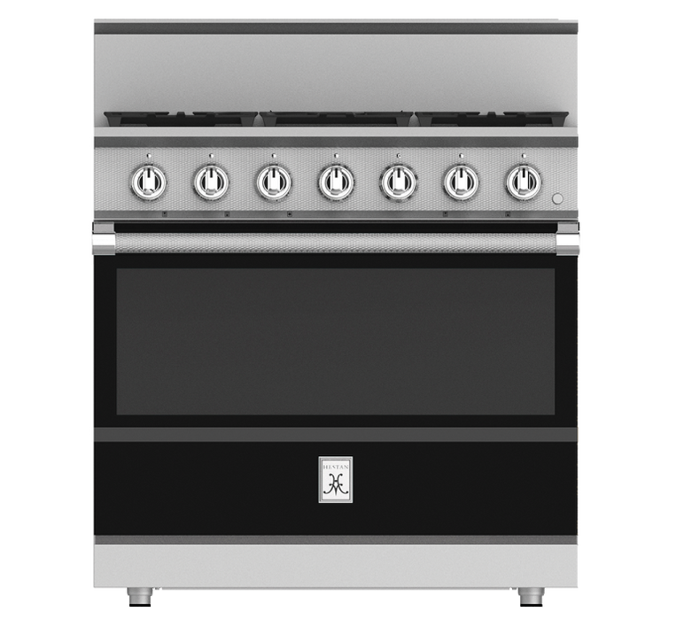 Hestan 36″ Range, 5 Burner, Gas, Manual Clean - KRG365-NG-1 Hestan Dreamwood Living