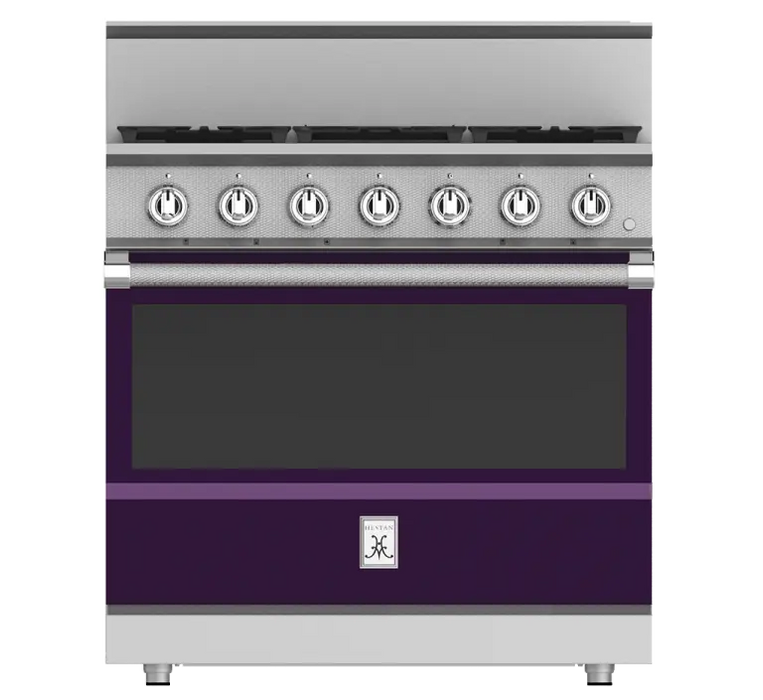 Hestan 36″ Range, 5 Burner, Gas, Manual Clean - KRG365-NG-1 Hestan Dreamwood Living