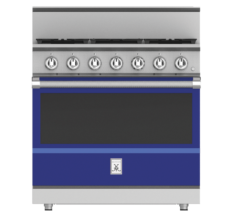 Hestan 36″ Range, 5 Burner, Gas, Manual Clean - KRG365-NG-1 Hestan Dreamwood Living