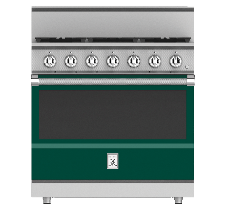 Hestan 36″ Range, 5 Burner, Gas, Manual Clean - KRG365-NG-1 Hestan Dreamwood Living