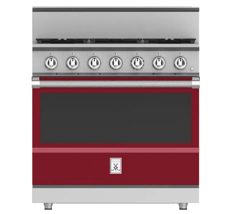 Hestan 36″ Range, 5 Burner, Gas, Manual Clean - KRG365-NG-1 Hestan Dreamwood Living