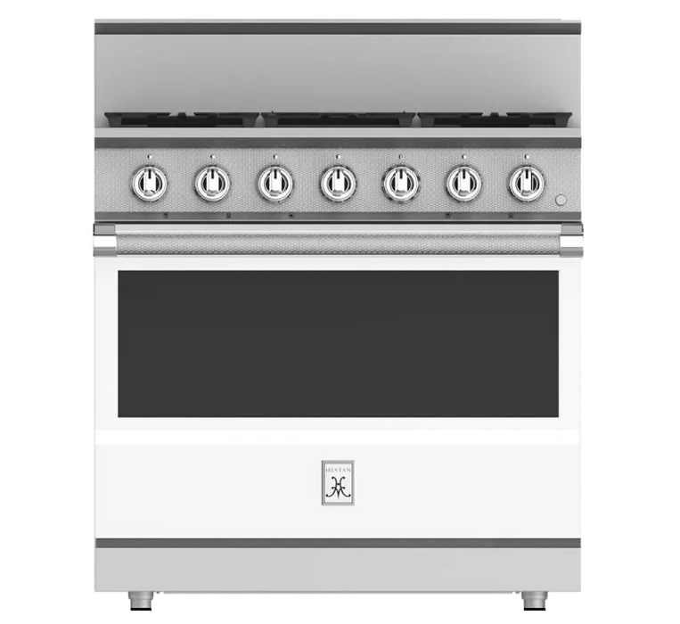 Hestan 36″ Range, 5 Burner, Gas, Manual Clean - KRG365-NG-1 Hestan Dreamwood Living