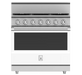 Hestan 36″ Range, 5 Burner, Gas, Manual Clean - KRG365-NG-1 Hestan Dreamwood Living