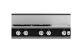 Hestan 36″ Rangetop, 4 Burner with Griddle - KRT364GD-NG-1 Hestan Dreamwood Living