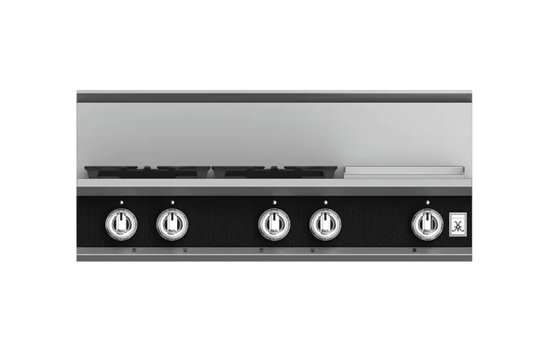 Hestan 36″ Rangetop, 4 Burner with Griddle - KRT364GD-NG-1 Hestan Dreamwood Living