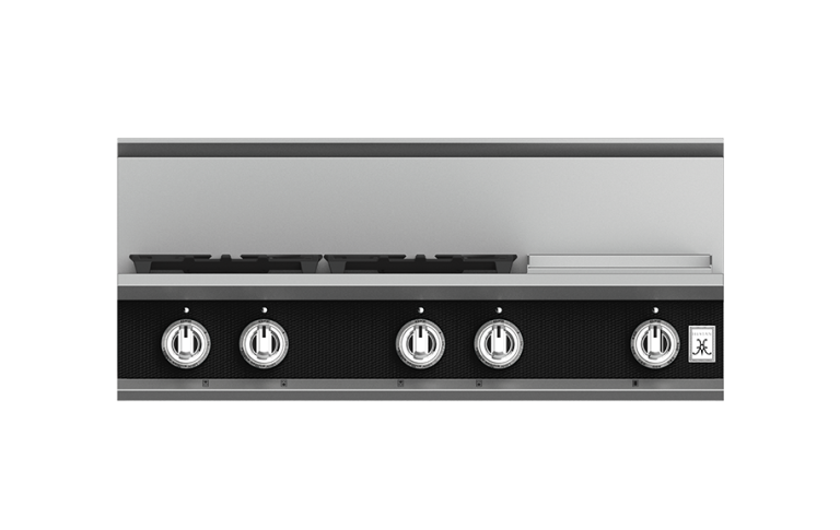 Hestan 36″ Rangetop, 4 Burner with Griddle - KRT364GD-NG-1 Hestan Dreamwood Living