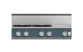 Hestan 36″ Rangetop, 4 Burner with Griddle - KRT364GD-NG-1 Hestan Dreamwood Living