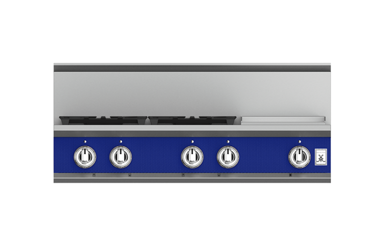 Hestan 36″ Rangetop, 4 Burner with Griddle - KRT364GD-NG-1 Hestan Dreamwood Living