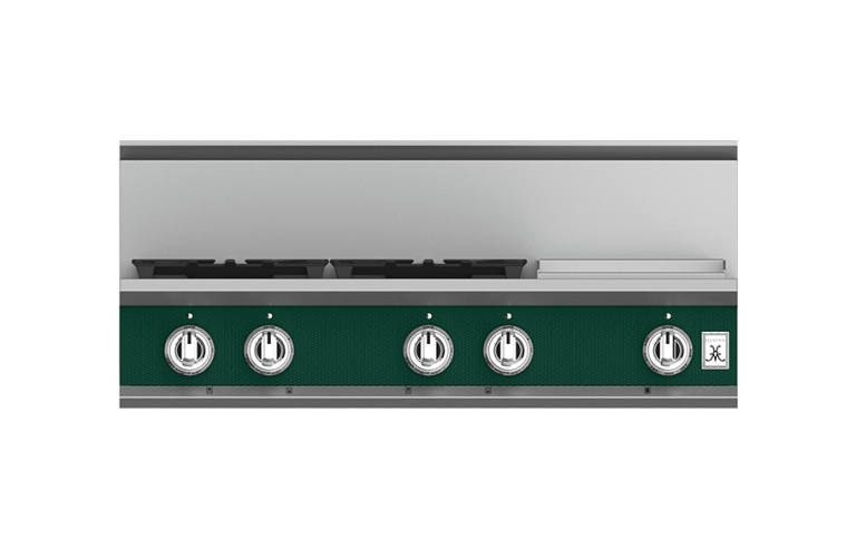 Hestan 36″ Rangetop, 4 Burner with Griddle - KRT364GD-NG-1 Hestan Dreamwood Living