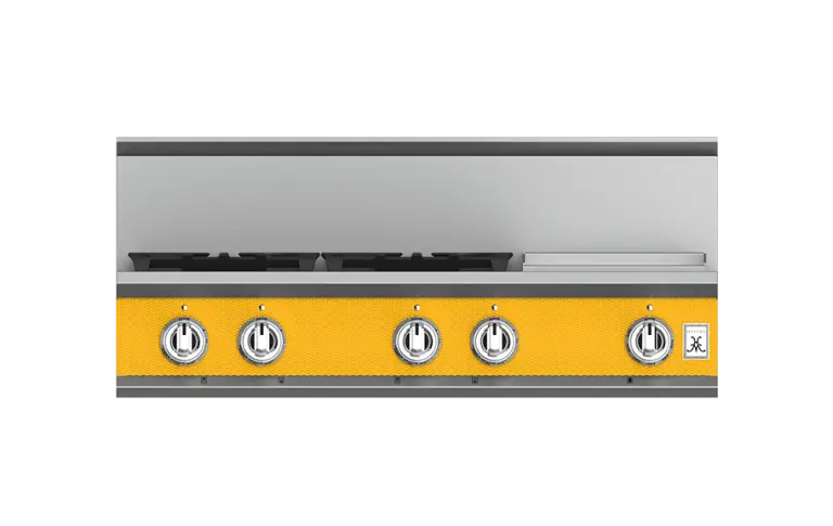 Hestan 36″ Rangetop, 4 Burner with Griddle - KRT364GD-NG-1 Hestan Dreamwood Living