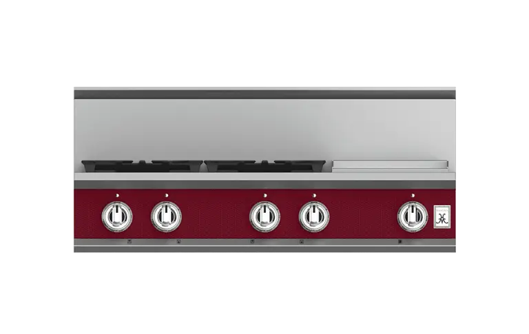 Hestan 36″ Rangetop, 4 Burner with Griddle - KRT364GD-NG-1 Hestan Dreamwood Living