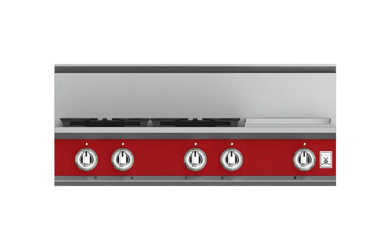Hestan 36″ Rangetop, 4 Burner with Griddle - KRT364GD-NG-1 Hestan Dreamwood Living