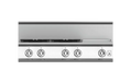 Hestan 36″ Rangetop, 4 Burner with Griddle - KRT364GD-NG-1 Hestan Dreamwood Living