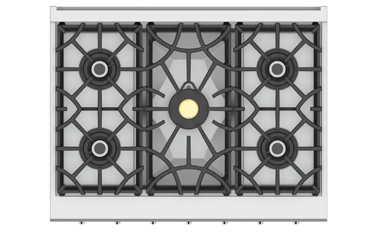 Hestan 36″ Rangetop, 5 Burner - KRT365-NG-1 Hestan Dreamwood Living