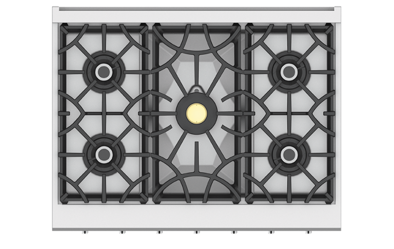 Hestan 36″ Rangetop, 5 Burner - KRT365-NG-1 Hestan Dreamwood Living
