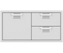 Hestan 42″ Aspire Combo Door/Drawer - AESDR42 Hestan Dreamwood Living