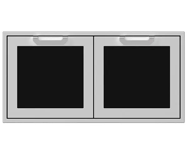Hestan 42" Double Door Storage Cabinet, Marquise Panels, LP Tank/Trash Slide-Out & Adjustable Shelf – AGSD42 Hestan Dreamwood Living
