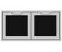 Hestan 42" Double Door Storage Cabinet, Marquise Panels, LP Tank/Trash Slide-Out & Adjustable Shelf – AGSD42 Hestan Dreamwood Living
