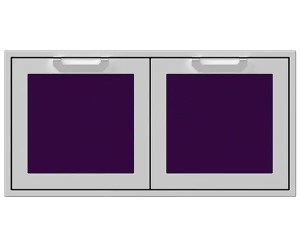 Hestan 42" Double Door Storage Cabinet, Marquise Panels, LP Tank/Trash Slide-Out & Adjustable Shelf – AGSD42 Hestan Dreamwood Living