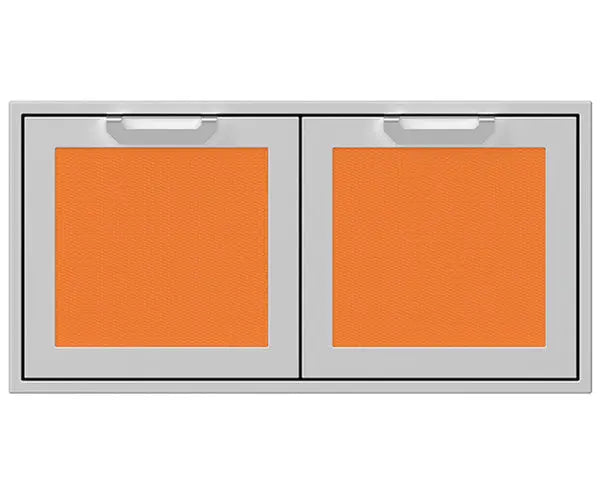 Hestan 42" Double Door Storage Cabinet, Marquise Panels, LP Tank/Trash Slide-Out & Adjustable Shelf – AGSD42 Hestan Dreamwood Living