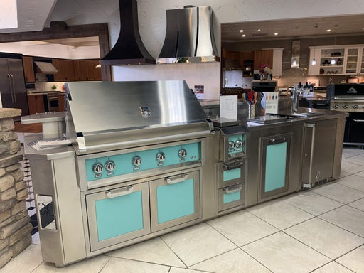 Hestan 42" Double Door Storage Cabinet, Marquise Panels, LP Tank/Trash Slide-Out & Adjustable Shelf – AGSD42 Hestan Dreamwood Living