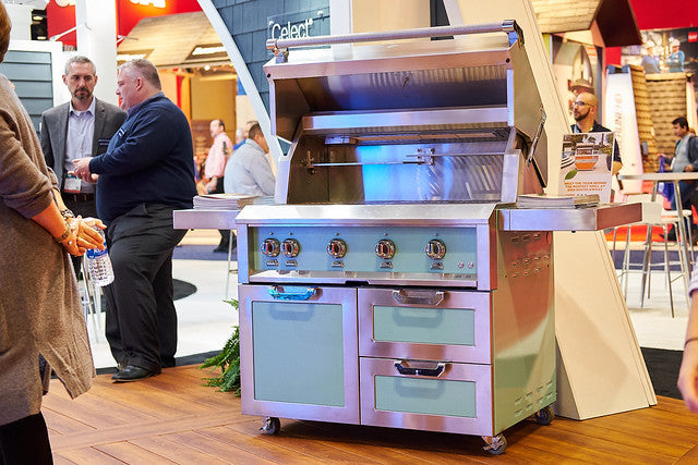 Hestan 42″ Double Drawer and Door Cart - GCR42 Hestan Dreamwood Living