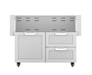 Hestan 42″ Double Drawer and Door Cart - GCR42 Hestan Dreamwood Living