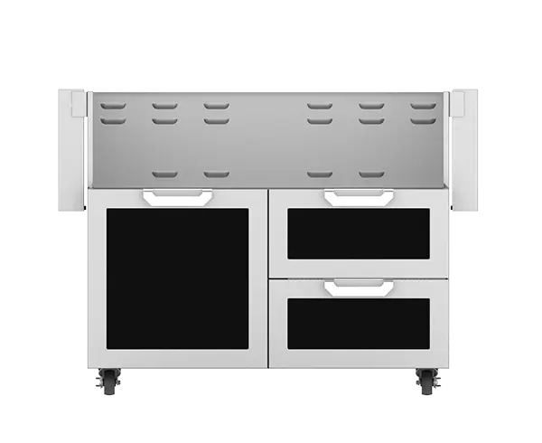 Hestan 42″ Double Drawer and Door Cart - GCR42 Hestan Dreamwood Living