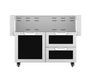 Hestan 42″ Double Drawer and Door Cart - GCR42 Hestan Dreamwood Living