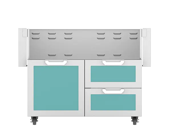 Hestan 42″ Double Drawer and Door Cart - GCR42 Hestan Dreamwood Living