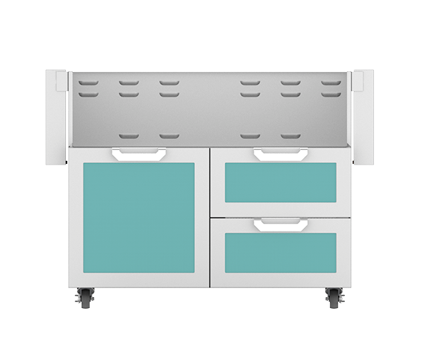 Hestan 42″ Double Drawer and Door Cart - GCR42 Hestan Dreamwood Living