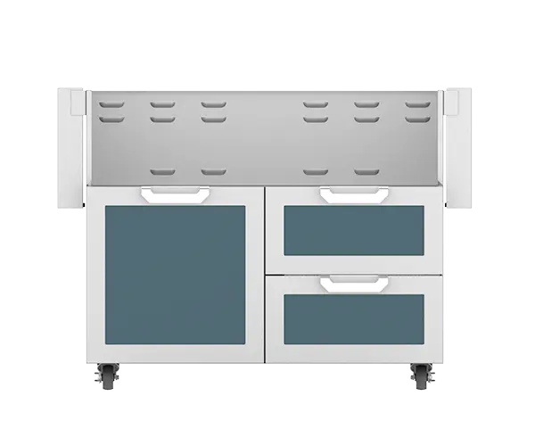 Hestan 42″ Double Drawer and Door Cart - GCR42 Hestan Dreamwood Living
