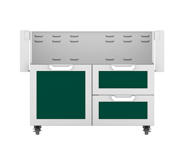 Hestan 42″ Double Drawer and Door Cart - GCR42 Hestan Dreamwood Living
